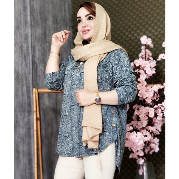 تونیک بغل دکمه استرج - مانتو پاتریس رشت