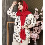 تونیک جلوبسته نخی - مانتو پاتریس رشت