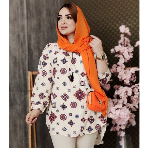 تونیک جلوبسته نخی - مانتو پاتریس رشت