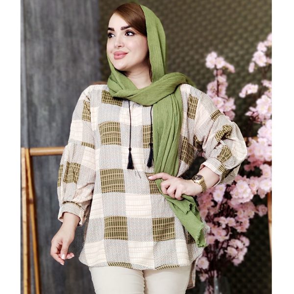 تونیک مربع رنگی 392009 - Image 3