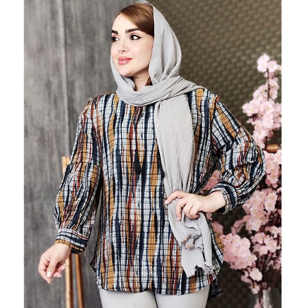 تونیک طرحدار رنگی - مانتو پاتریس رشت