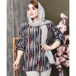 تونیک طرحدار رنگی - مانتو پاتریس رشت