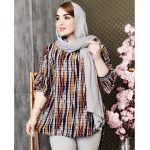 تونیک طرحدار رنگی - مانتو پاتریس رشت