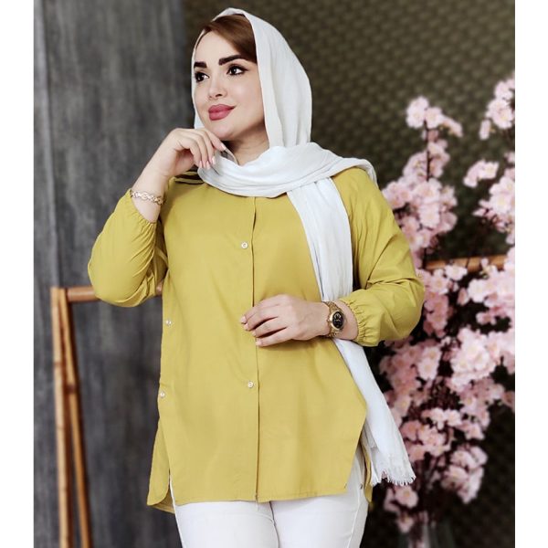 مانتوبغل دکمه - مانتو پاتریس رشت