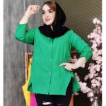 مانتو داکرون دکمه ای - مانتو پاتریس رشت