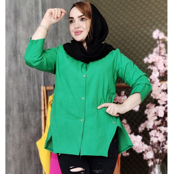 مانتو داکرون دکمه ای - مانتو پاتریس رشت