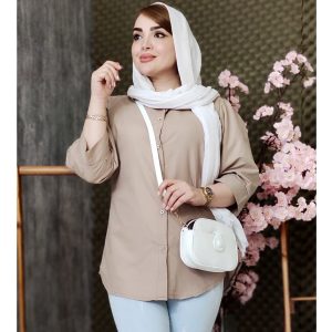 مانتو آستین پفی رنگی - مانتو پاتریس رشت