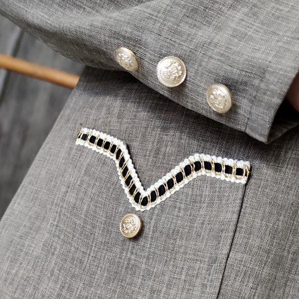 مانتو شانتون نوار دوزی - مانتو پاتریس رشت