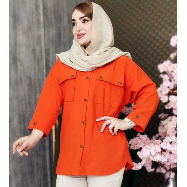 مانتو لینن فلش دار - مانتو پاتریس رشت