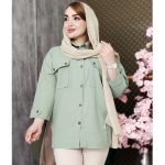 مانتو لینن فلش دار - مانتو پاتریس رشت