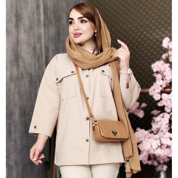 مانتو لینن فلش دار - مانتو پاتریس رشت