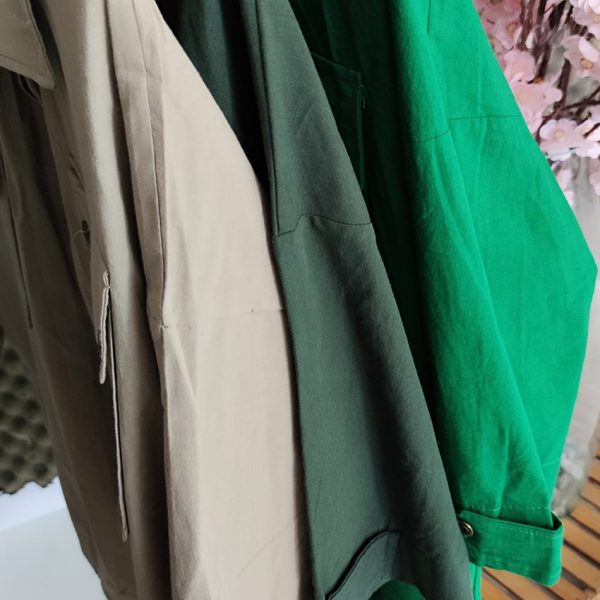 مانتو لینن فلش دار - مانتو پاتریس رشت