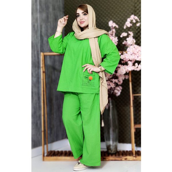 ست مانتو شلوار لینن - مانتو پاتریس رشت