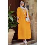 پیراهن بلند ابروبادی - مانتو پاتریس رشت