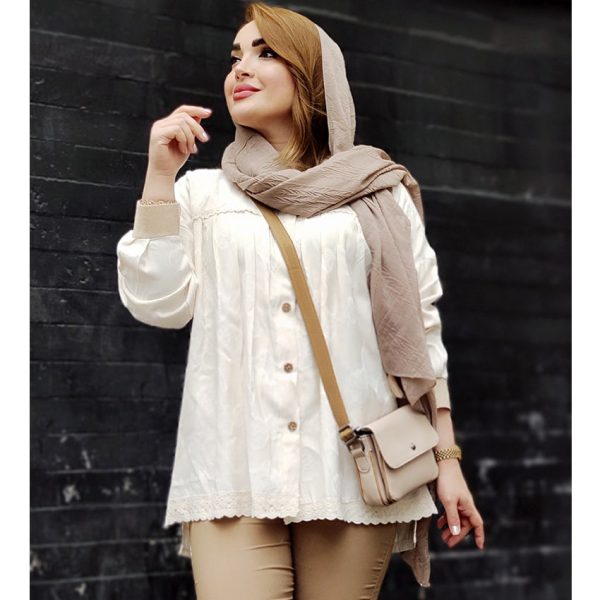 مانتو لینن نوار دوزی - مانتو پاریس رشت