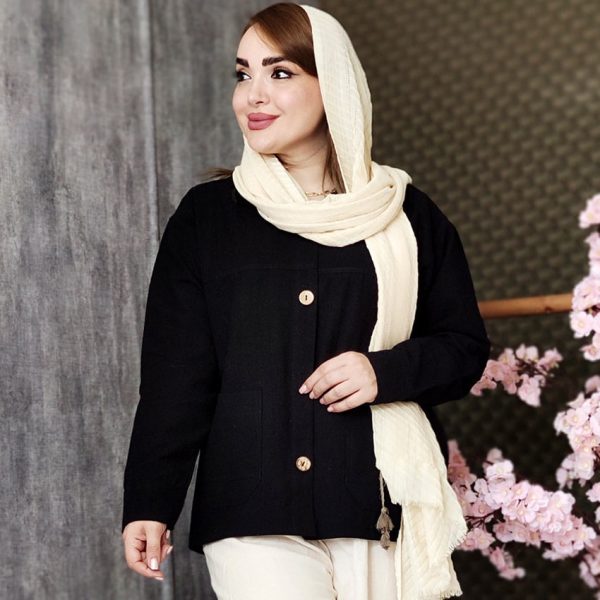 کت لینن دو جیب - مانتو پاتریس رشت