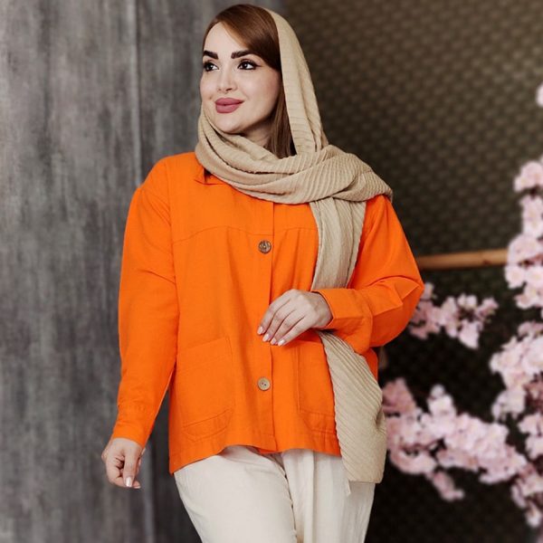 کت لینن دو جیب - مانتو پاتریس رشت