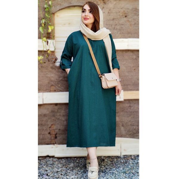 کفتان کمربندی لینن - مانتو پاتریس رشت