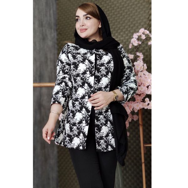 ست کت شلوار ژاکارد - مانتو پاتریس رشت