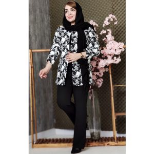 ست کت شلوار ژاکارد - مانتو پاتریس رشت