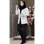 ست کت شلوار ژاکارد - مانتو پاتریس رشت