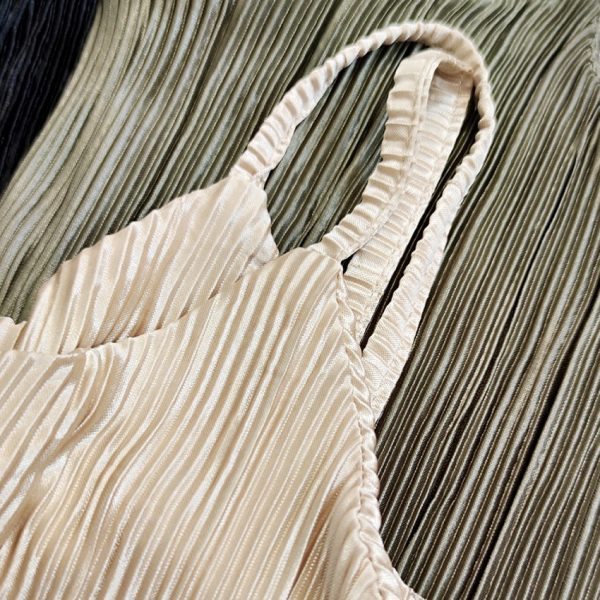 تاپ بندی ساتن پلیسه - مانتو پاتریس رشت