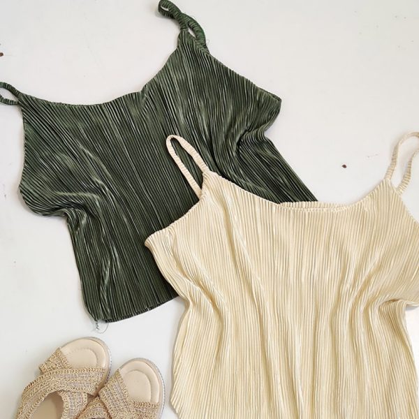 تاپ بندی ساتن پلیسه - مانتو پاتریس رشت