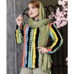 مانتو راه راه آبرنگی - مانتو پاتریس رشت