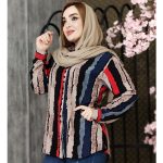 مانتو راه راه آبرنگی - مانتو پاتریس رشت