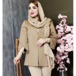 مانتو کتان لمه مغزی دوزی - مانتو پاتریس رشت