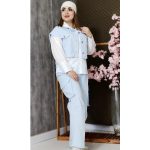 ست 3 تیکه جیب دار - مانتو پاتریس رشت