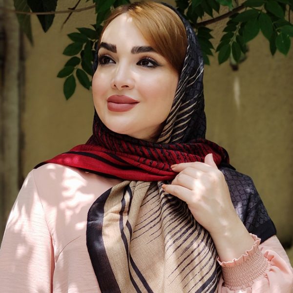 روسری نخی طرحدار - مانتو پاتریس رشت