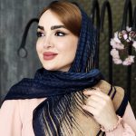 روسری نخی طرحدار - مانتو پاتریس رشت