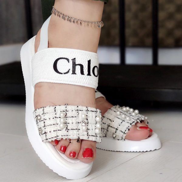 صندل مرواریدی - مانتو پاتریس رشت