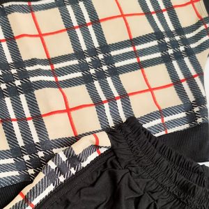 ست تیشرت شورتک چهارخونه - مانتو پاتریس رشت