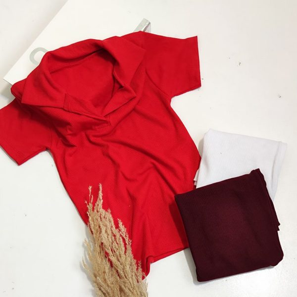 تیشرت فانریپ یقه مردانه - مانتو پاتریس رشت