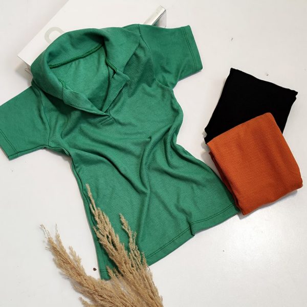 تیشرت فانریپ یقه مردانه - مانتو پاتریس رشت