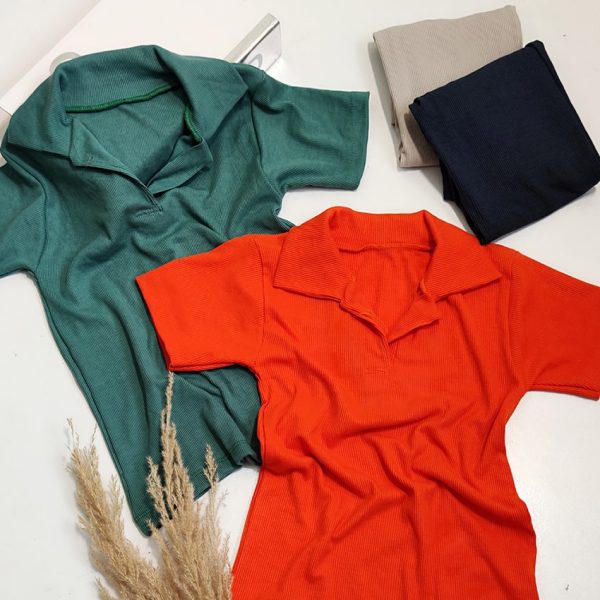 تیشرت فانریپ یقه مردانه - مانتو پاتریس رشت