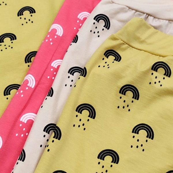 ست تیشرت شلوارک رنگین کمون - مانتو پاتریس رشت