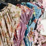 ساحلی نخی گلدار - مانتو پاتریس رشت