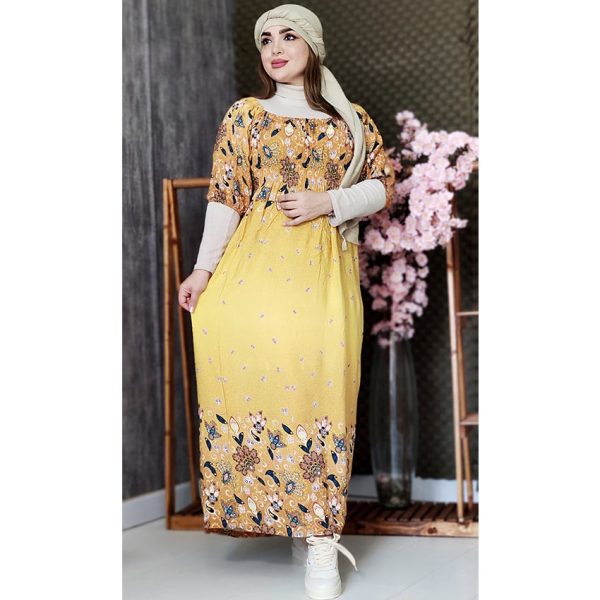 پیراهن ساحلی آستین دار - مانتو پاتریس رشت