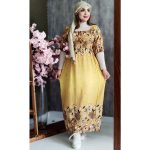 پیراهن ساحلی آستین دار - مانتو پاتریس رشت