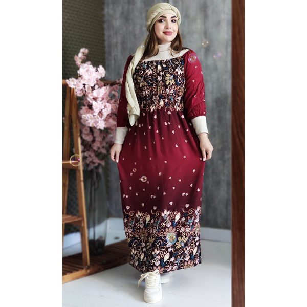 پیراهن ساحلی آستین دار - مانتو پاتریس رشت