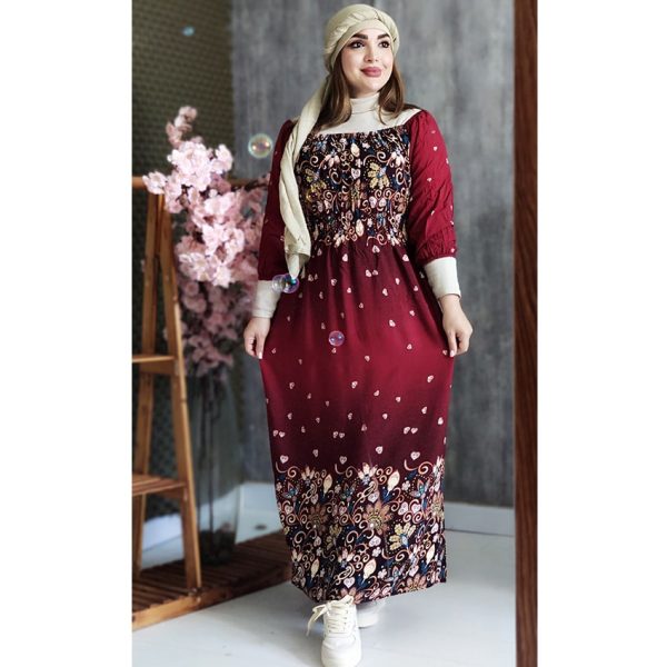 پیراهن ساحلی آستین دار - مانتو پاتریس رشت