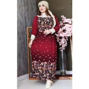 پیراهن ساحلی آستین دار - مانتو پاتریس رشت