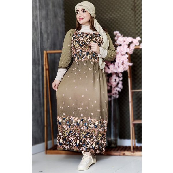 پیراهن ساحلی آستین دار - مانتو پاتریس رشت