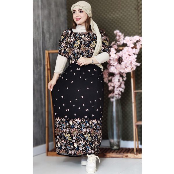 پیراهن ساحلی آستین دار - مانتو پاتریس رشت