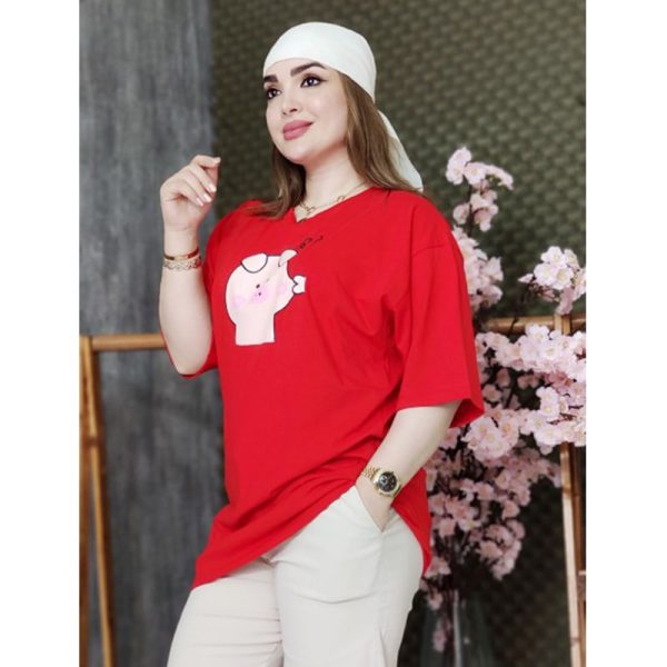 تیشرت لانگ خوک 32100390 - Image 1