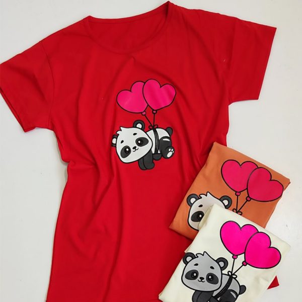 تیشرت پاندا و بادکنک - مانتو پاتریس رشت