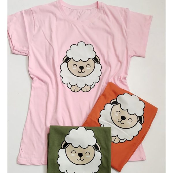 تیشرت چاپ گوسفند 32100444 - Image 2